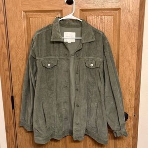 American Eagle Corduroy Shacket - Size L
